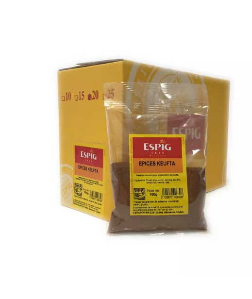 ASSAISONNEMENT EPICES KEFTA KEUFTA - Espig - 20x100g